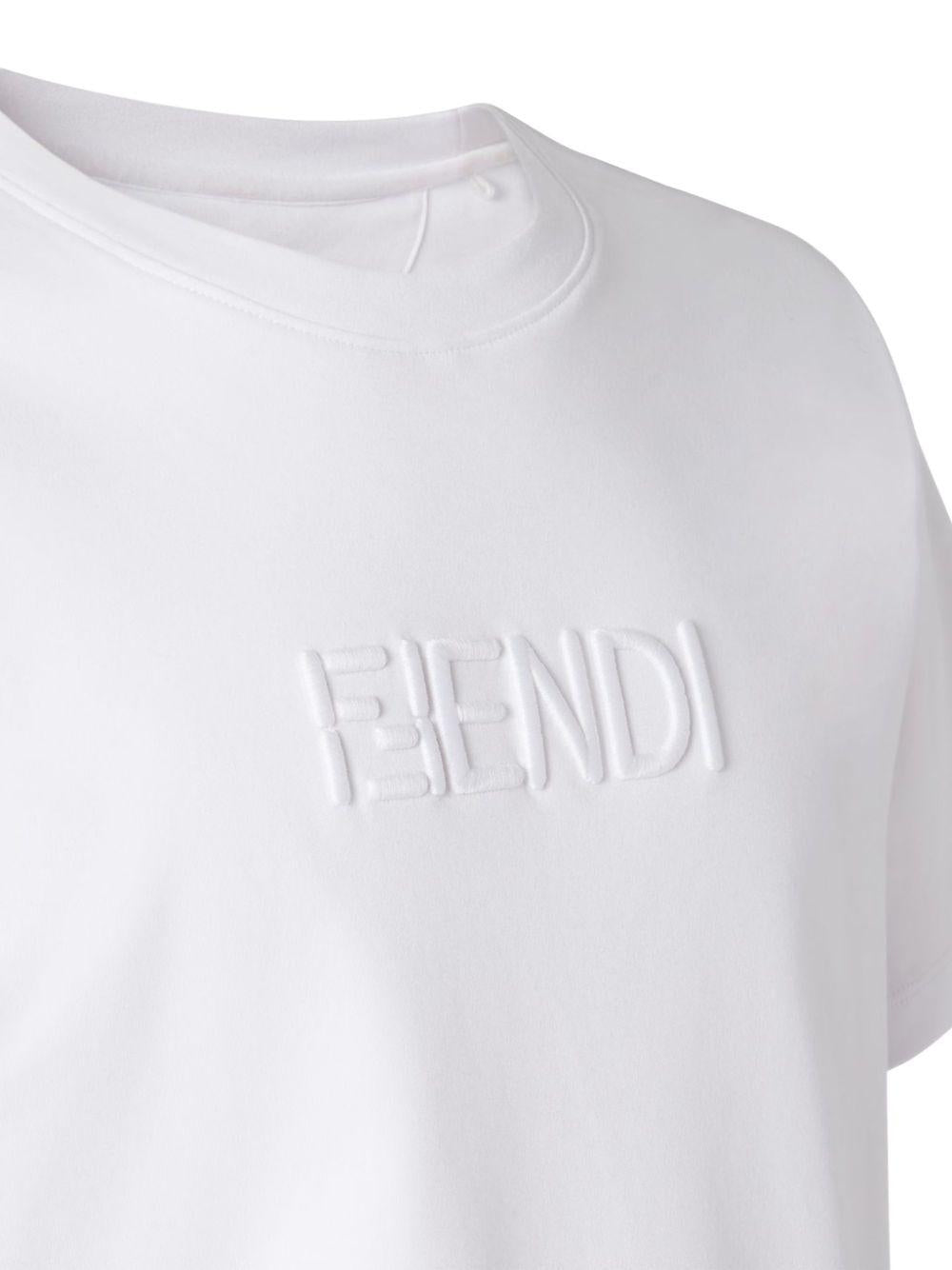 Cotton T-shirt FY1319 AY0GF0QA0 FENDI