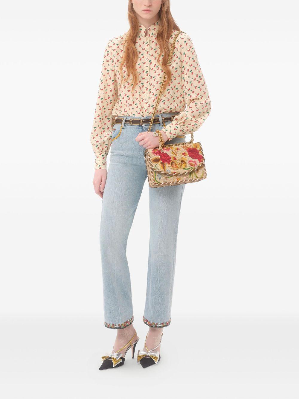 Cherryfic shirt<BR/><BR/> 7B3AB7U09M9 CRF VALENTINO GARAVANI