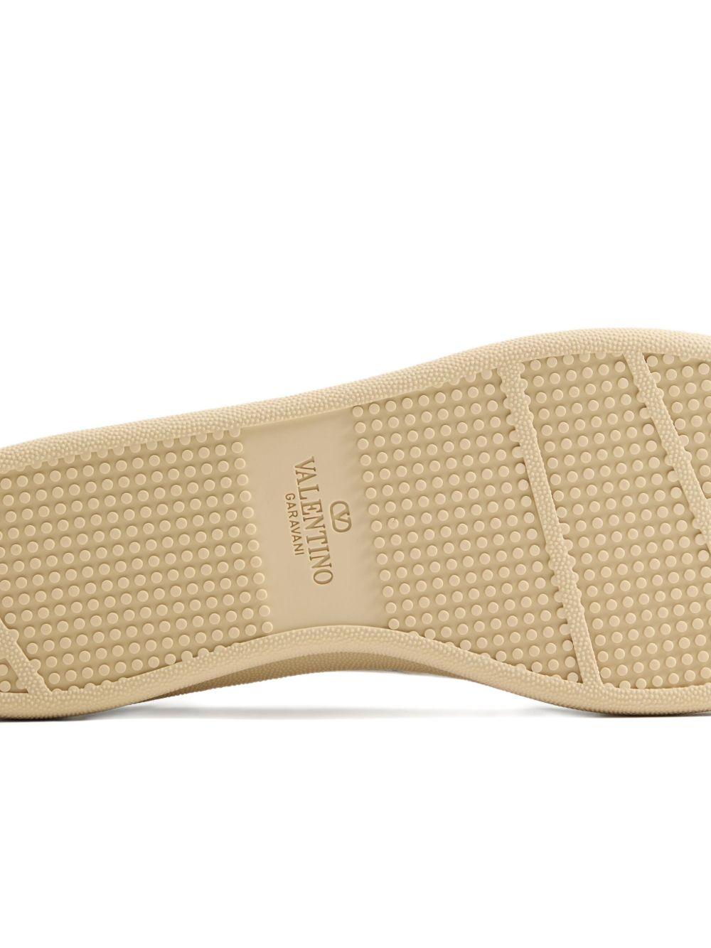Royco Trainer In Nappa Calfskin With Le Chat De La Maison Pattern 8Y2S0K34EAM A7F VALENTINO GARAVANI