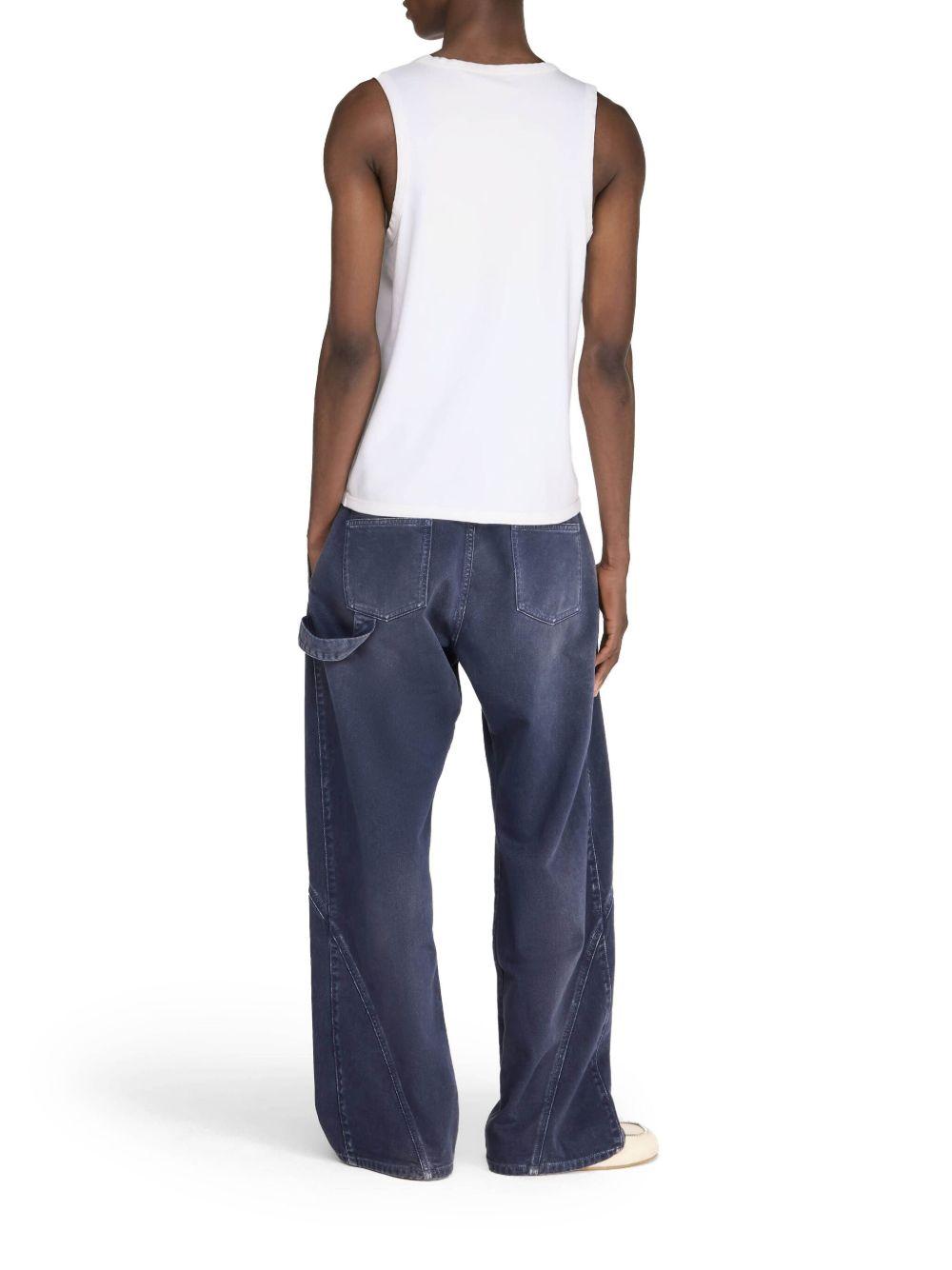 Woven tank top<BR/><BR/> JO0267 PG1810006 JW ANDERSON
