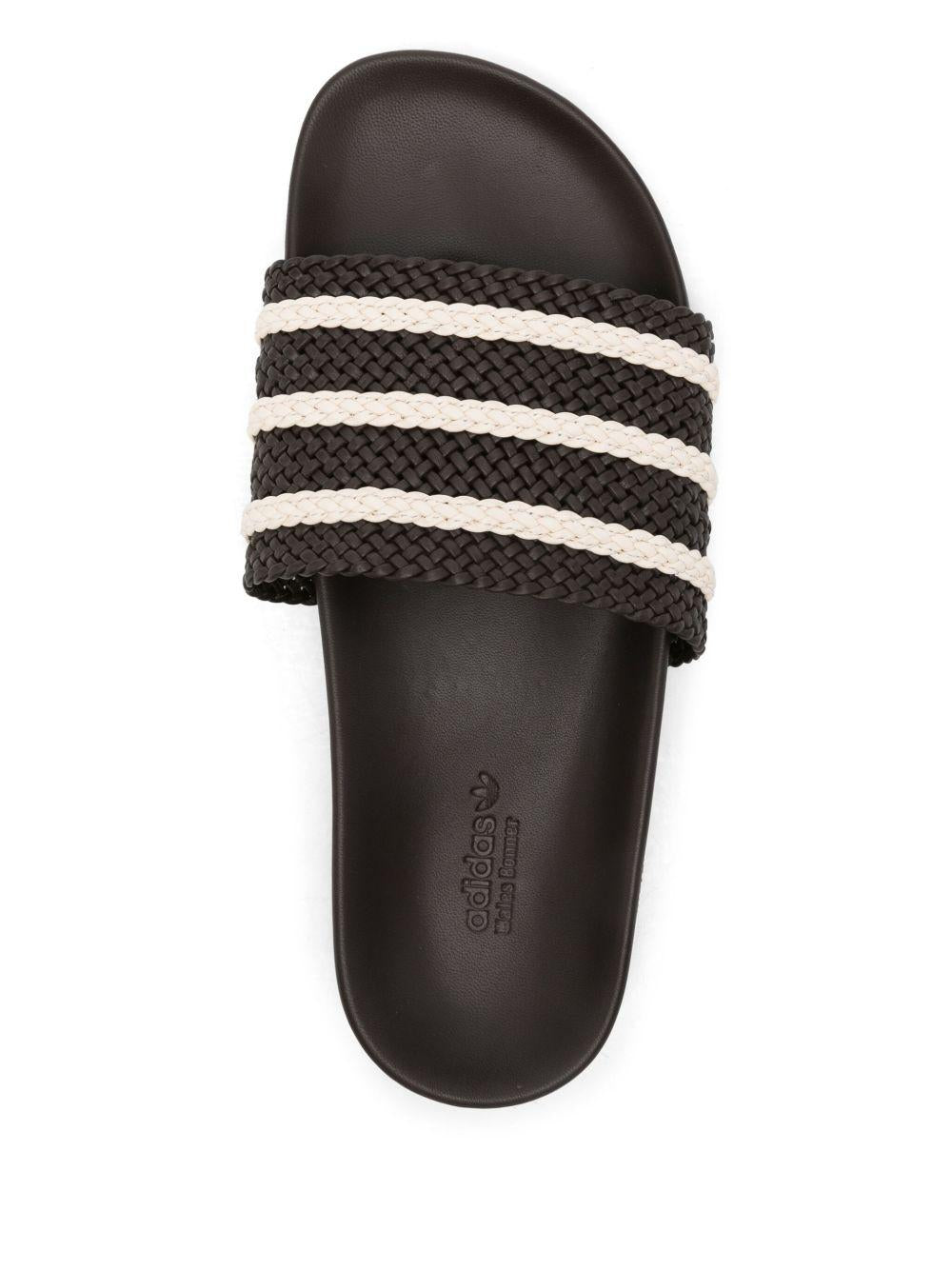 adilette slides JR0229 DBROWN/WONWHI ADIDAS x Wales Bonner