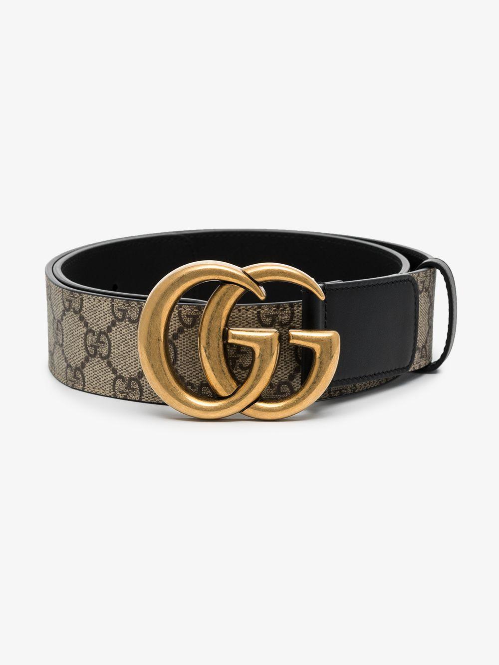 GG Supreme Marmont leather belt 400593 92TLT9769 GUCCI