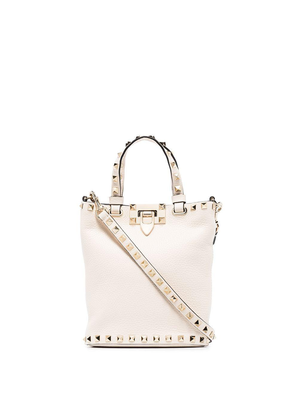 Rockstud leather crossbody bag<BR/><BR/> ZW2P0W31VSH I16 VALENTINO GARAVANI