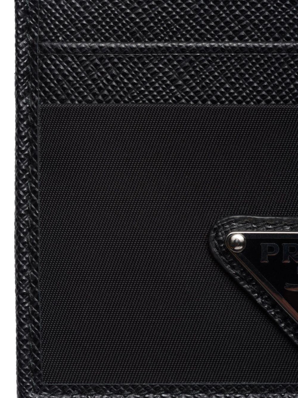 Re-Nylon and Saffiano leather card holder 2MC0252DMH F0002 PRADA