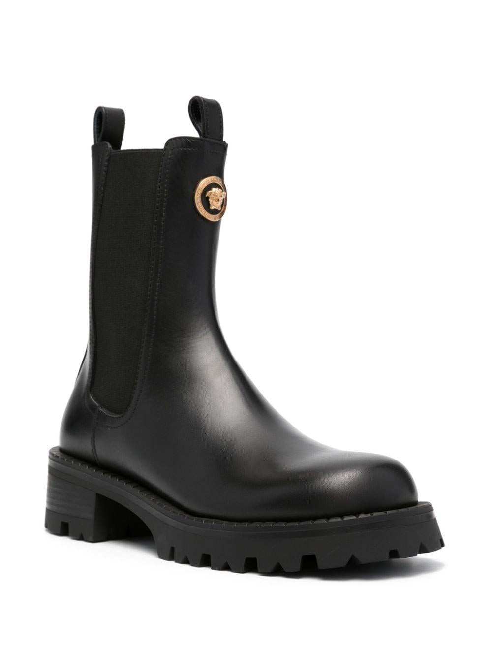 Alia leather Chelsea boots 1012040 1A022541B00V VERSACE