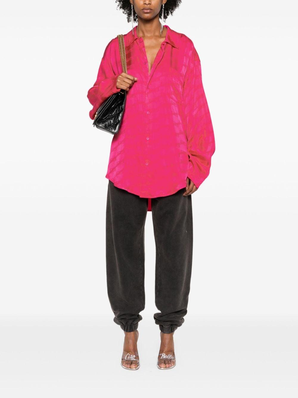 logo all-over shirt 681631 TMO685510 BALENCIAGA