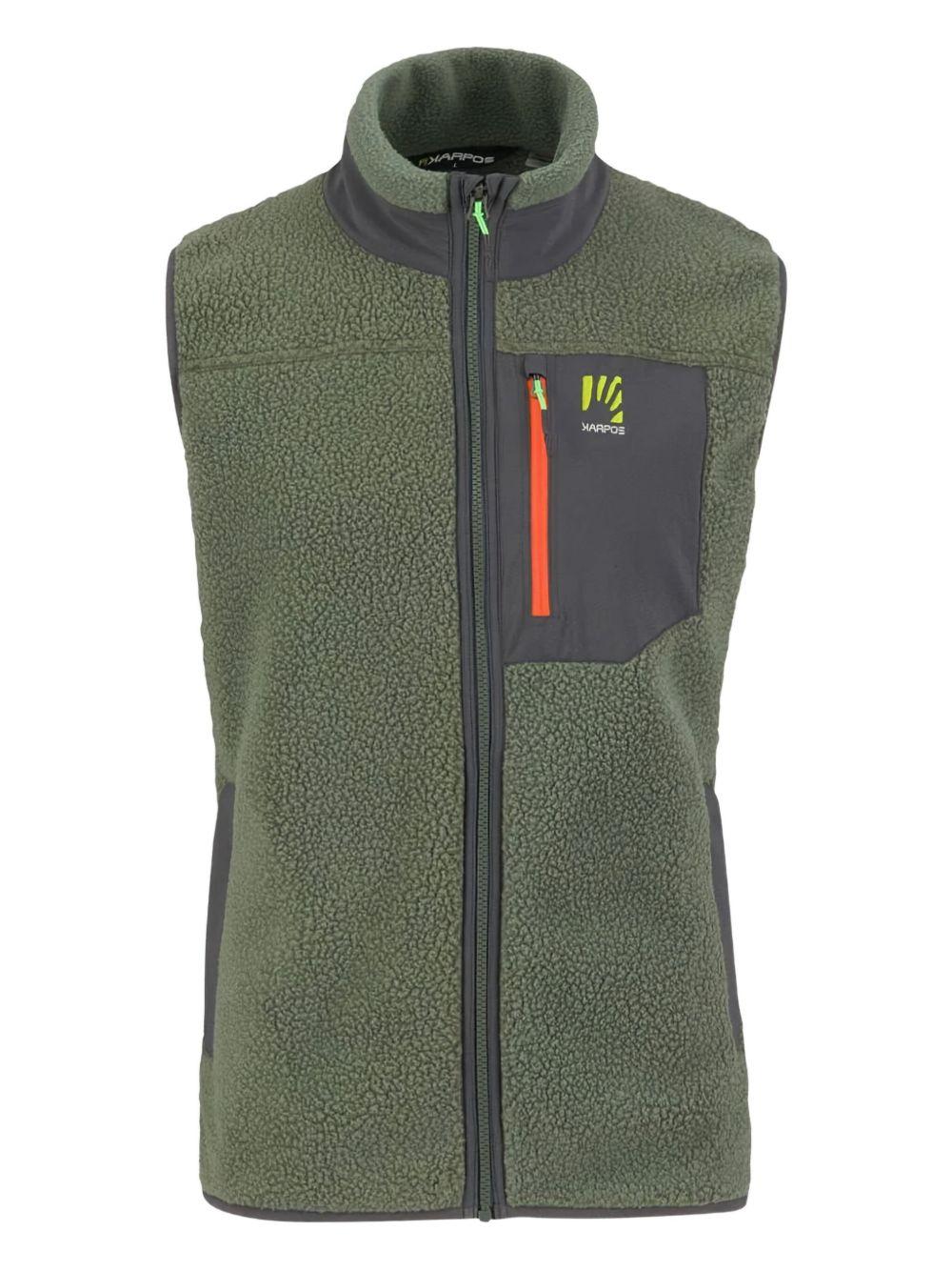Green 80'S fleece vest 2531045 024 KARPOS