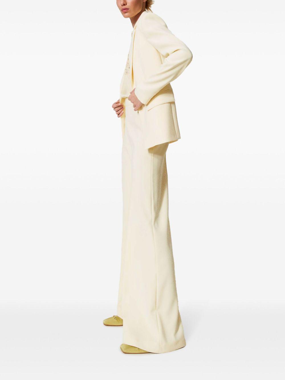 Crepe palazzo trousers<BR/><BR/><BR/> 251TP2102 12143 TWINSET
