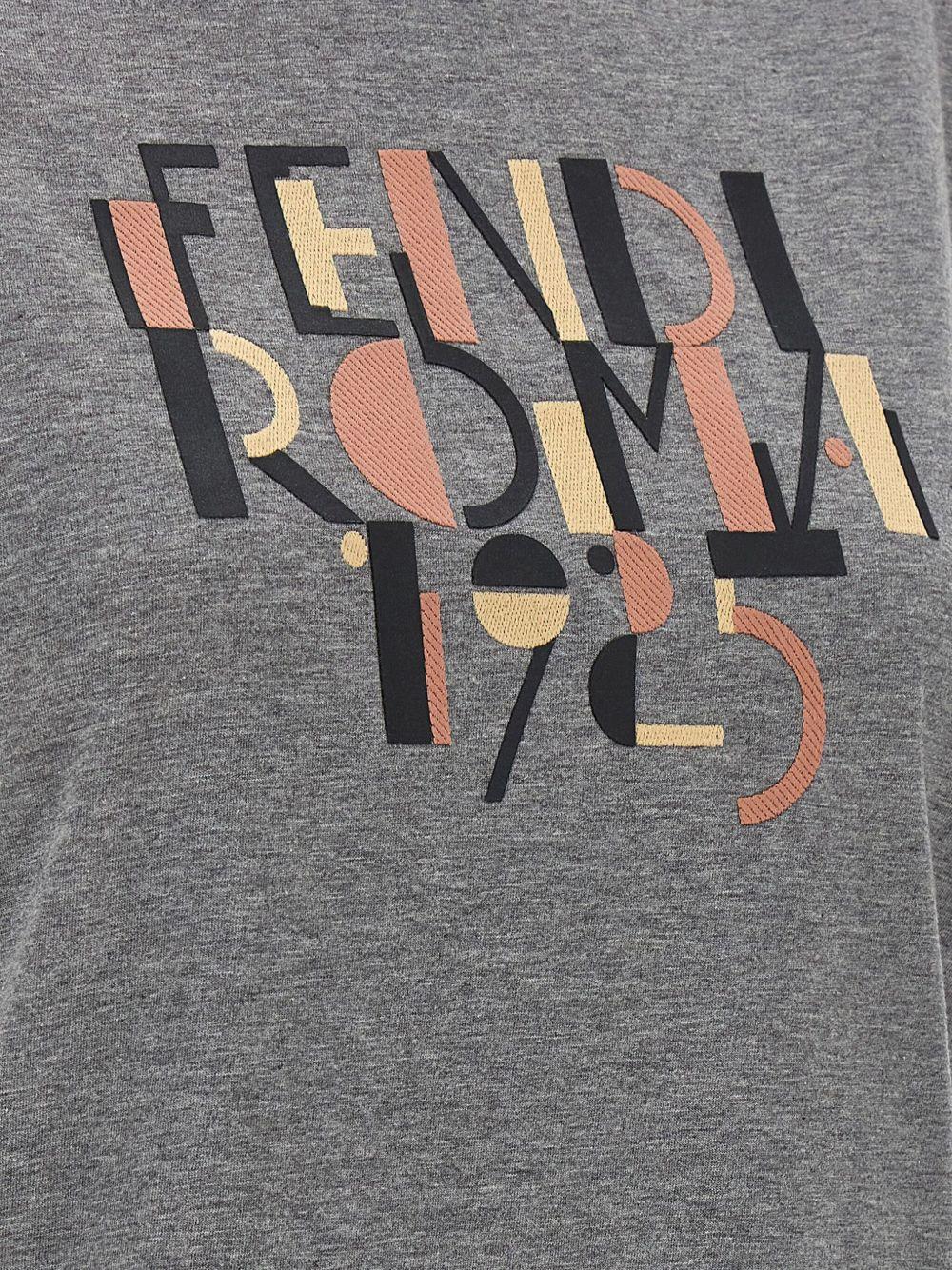 cotton T-shirt FS7254 AVF8F0TAZ FENDI