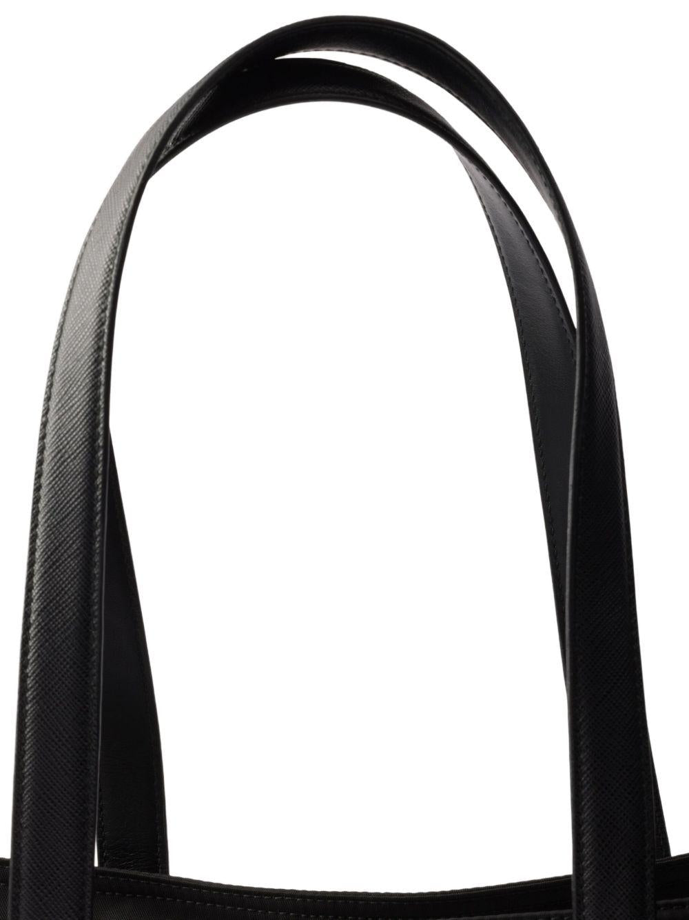 Prada Re-Edition 1978 medium Re-Nylon and Saffiano leather tote bag 1BG555R064 V-OOOF0002 PRADA