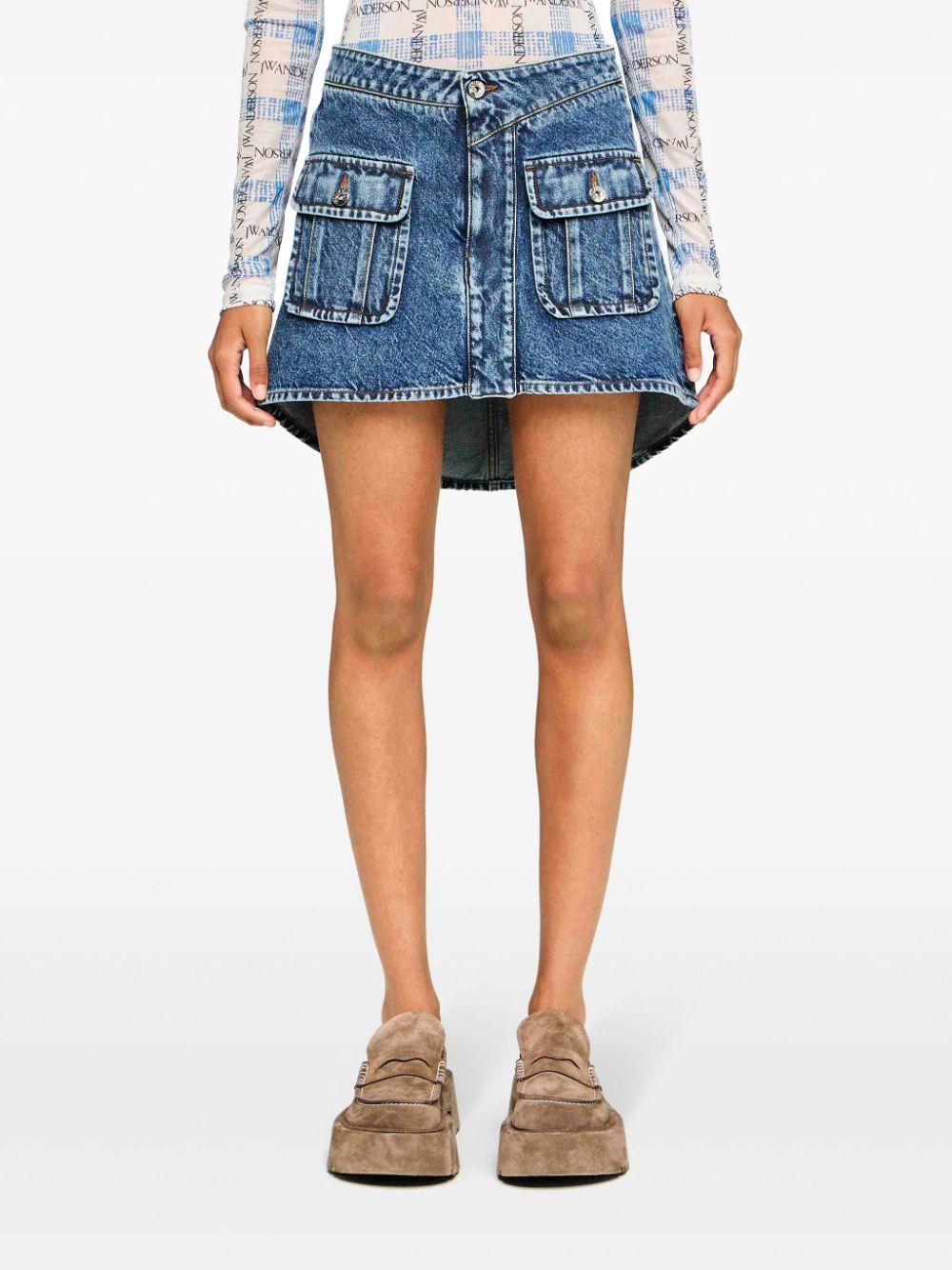 Denim short skirt DK0026 PG1619172 JW ANDERSON