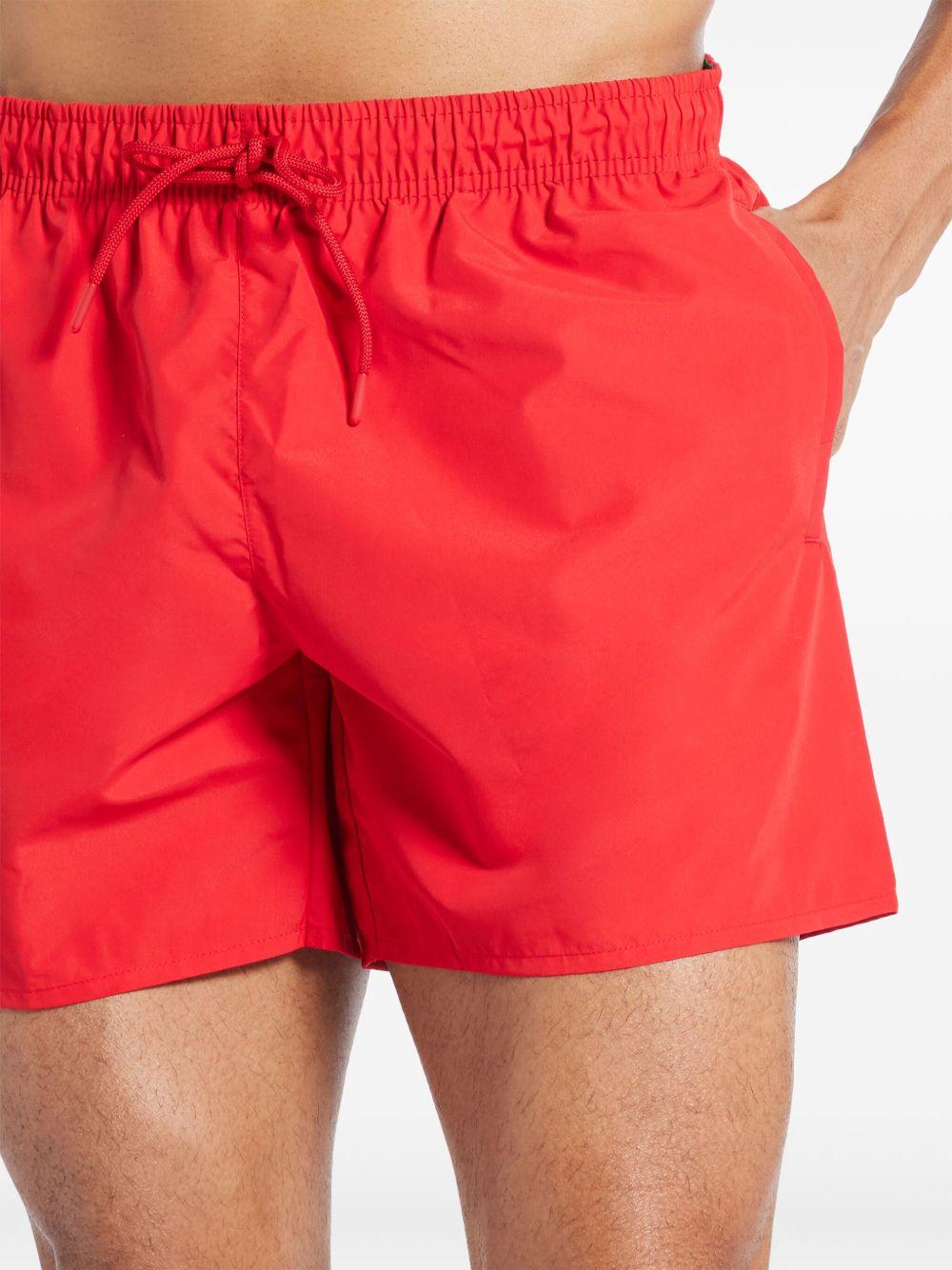 Embroidered-logo swim shorts<BR/><BR/> MH6270 8UN LACOSTE