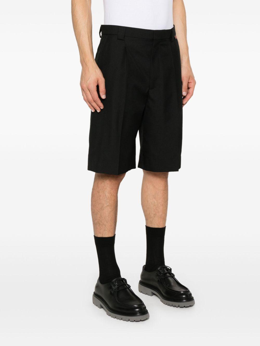 Web-detailing bermuda shorts<BR/><BR/><BR/> 787249 ZAMII1043 GUCCI