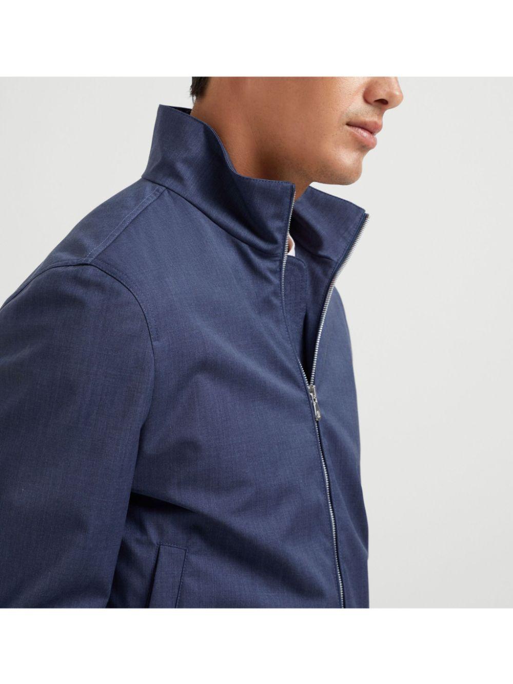 Bonded bomber jacket<BR/><BR/><BR/> MM4506424 CYV34 BRUNELLO CUCINELLI