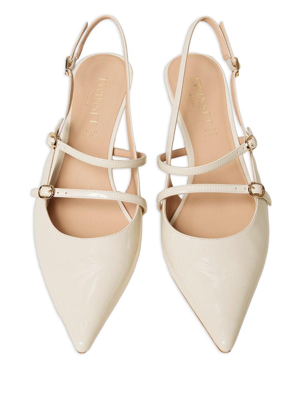 Sling back court shoes with straps 261TCP044 S2148300381 TWINSET