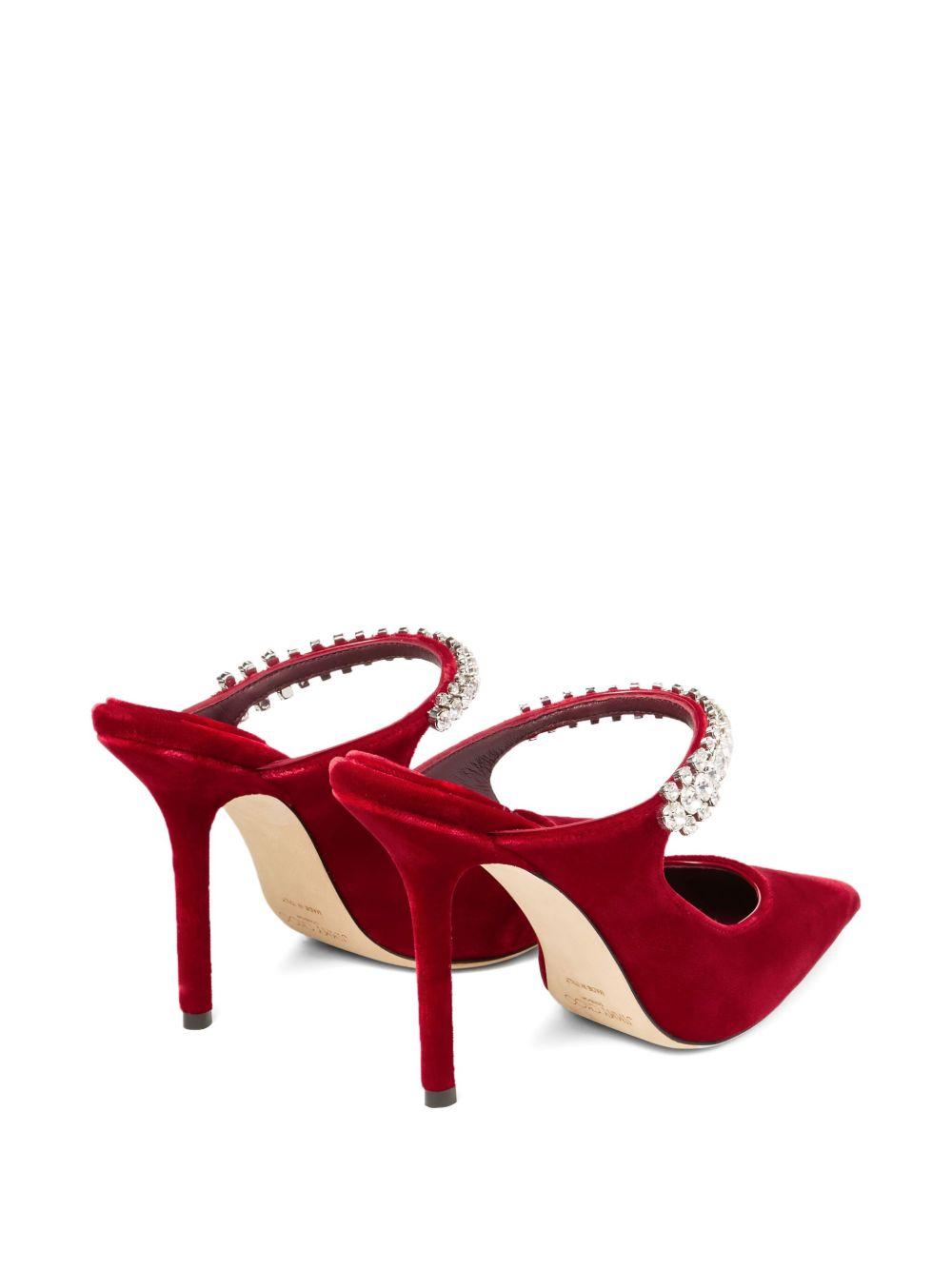 Bing 100 sandals BING100VEL RUBYRED JIMMY CHOO