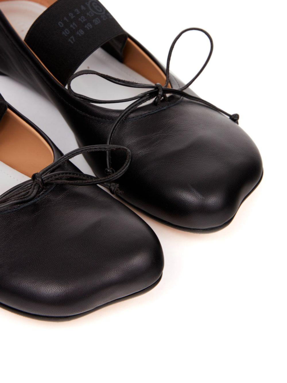 Anatomic Numbers-motif ballerinas S59WZ0099 P3628T8013 MM6 Maison Margiela