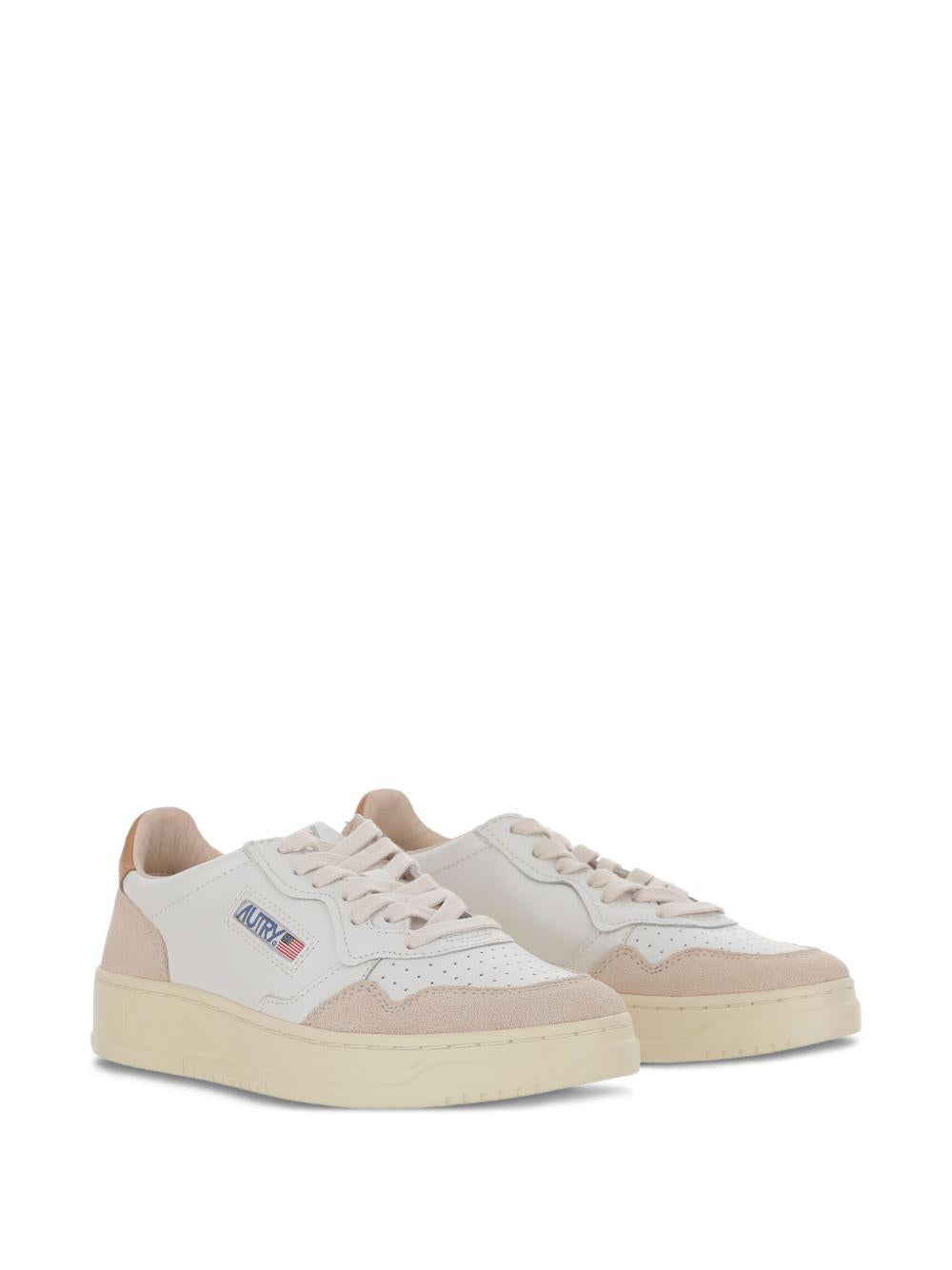 MEDALIST SNEAKERS AULM LS02WHT/BRNSUG AUTRY
