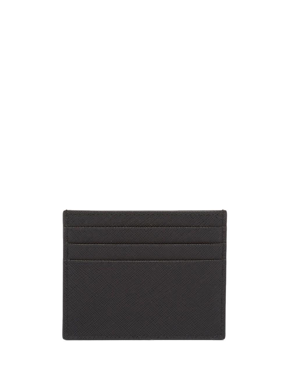Saffiano credit card holder with logo 1MC025 2D1QF0002 PRADA