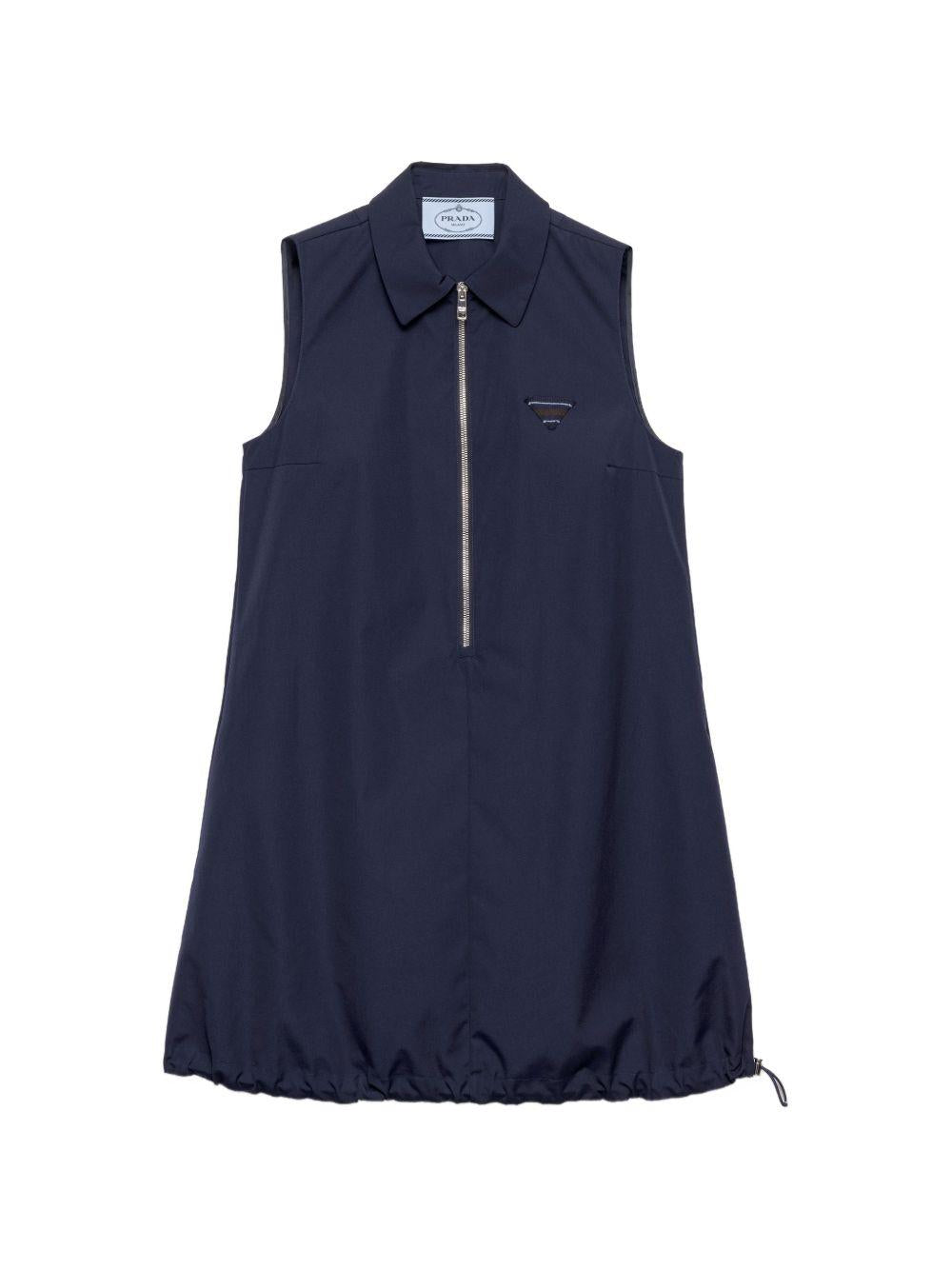 Poplin mini-dress P3Q81187P S-OOOF0008 PRADA