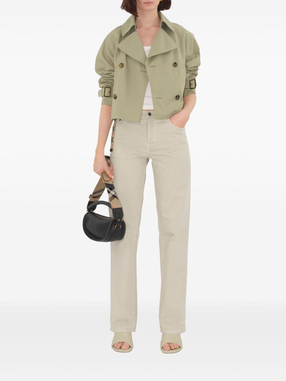 Cotton blend trench jacket 8106341 C2219 BURBERRY