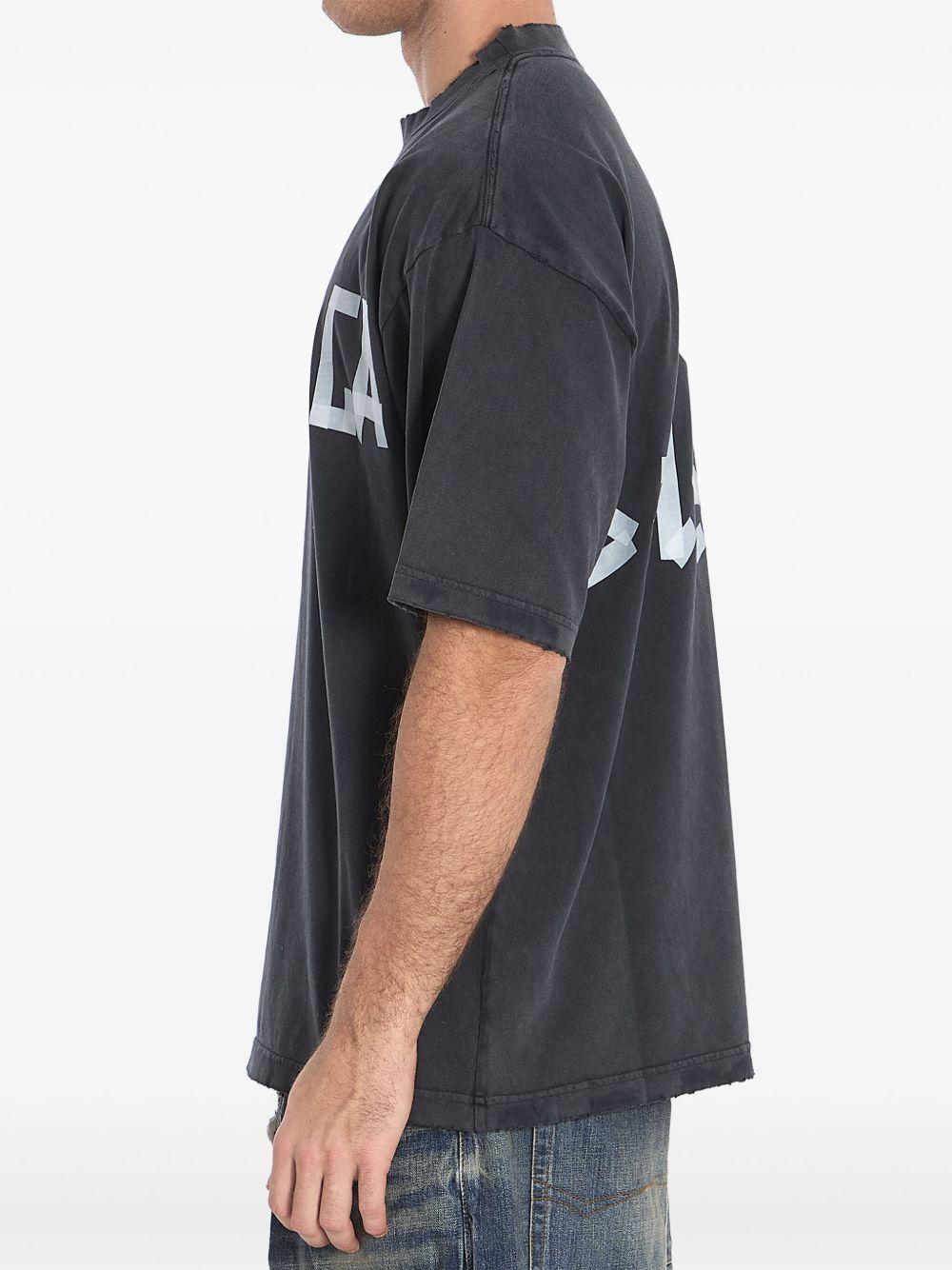 Tape Type T-shirt<BR/><BR/><BR/> 764235 TRVK11041 BALENCIAGA