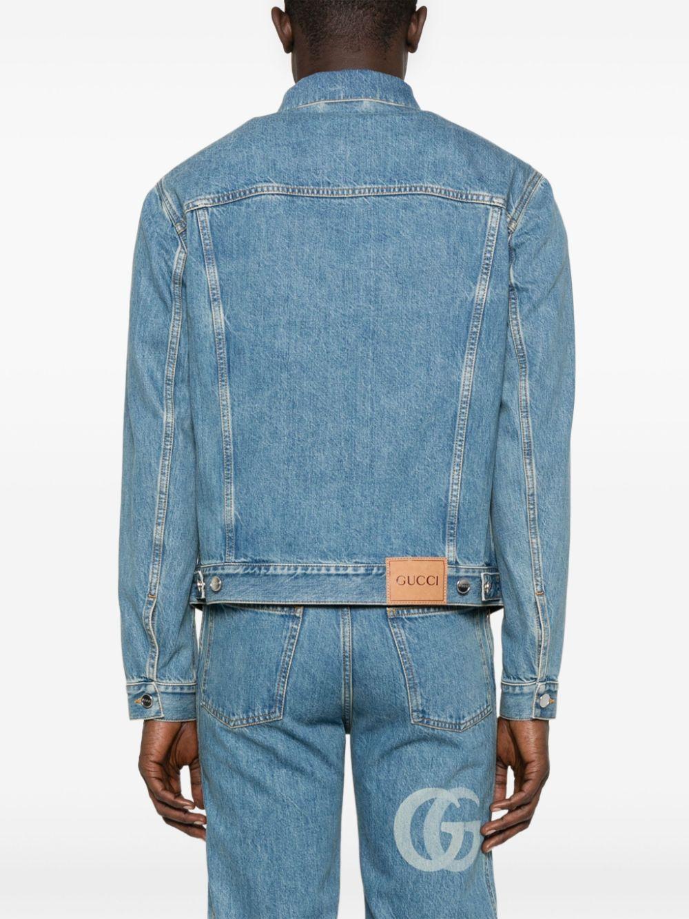 Denim jacket<BR/><BR/><BR/> 815625 XDC6W4492 GUCCI