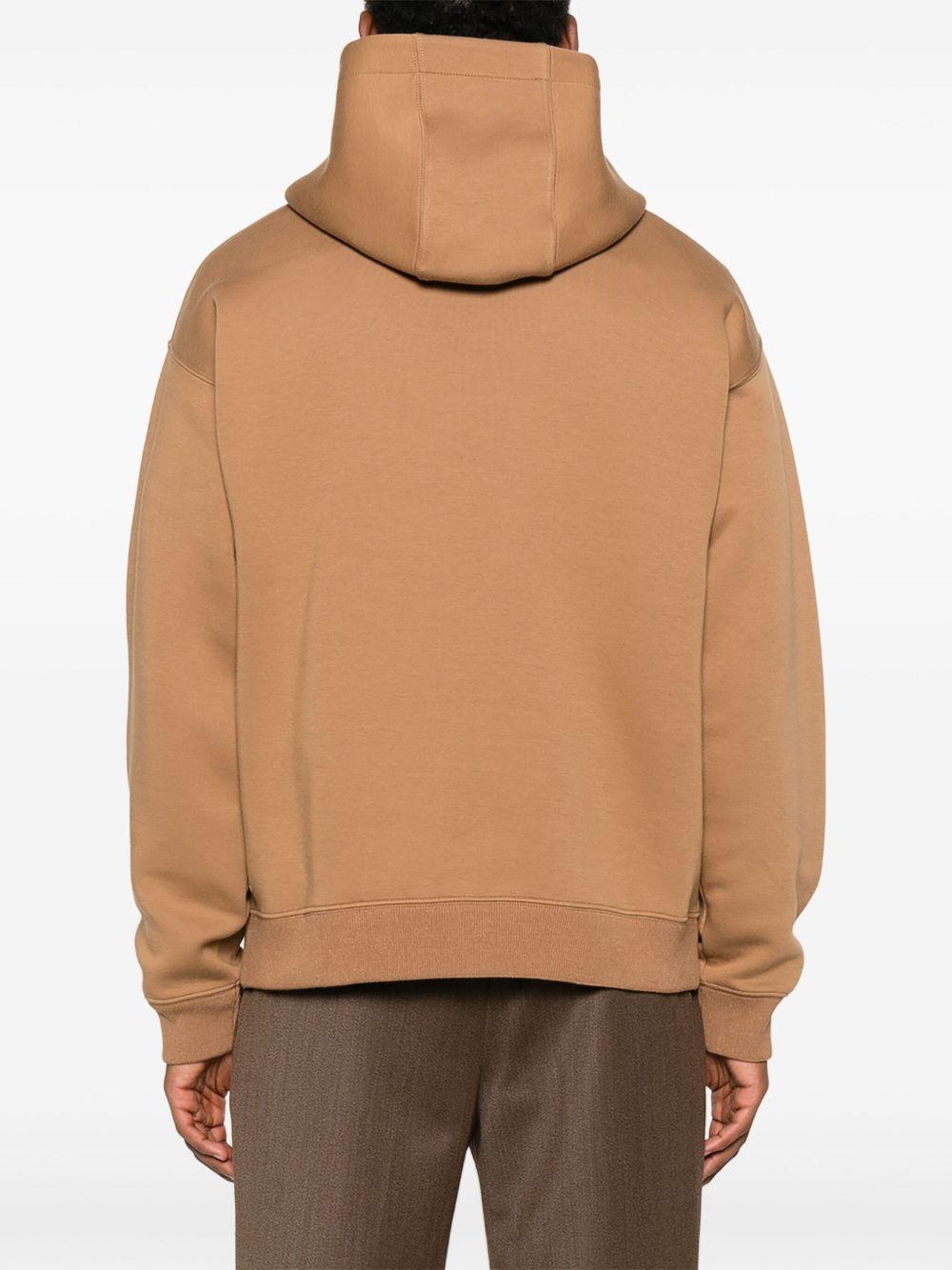 Long-sleeved sweatshirt with drawstring hood FY1143 ATL9F0QU5 FENDI
