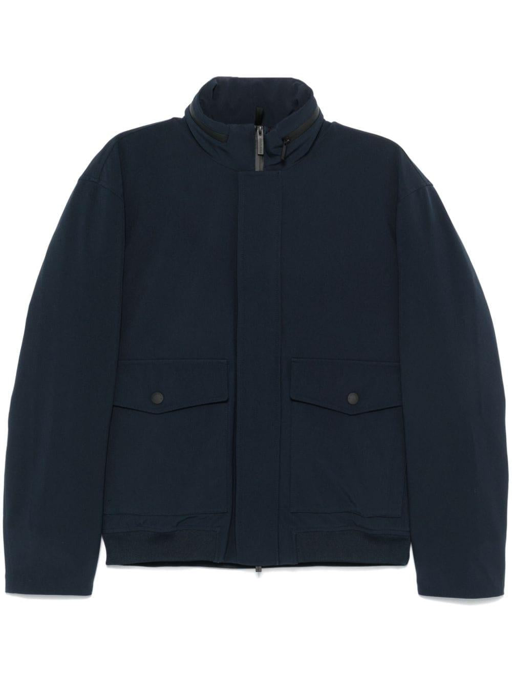 Soft shell bomber jacket<BR/><BR/> CFWOOU0920MRUT3496 3989 WOOLRICH
