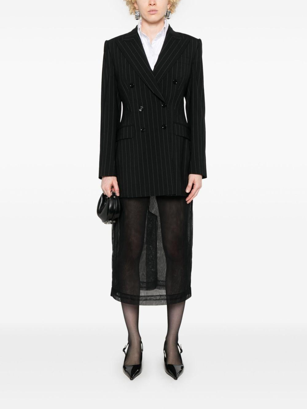 Pinstripe-pattern blazer<BR/><BR/> F29BIT FRBDKS8051 DOLCE & GABBANA