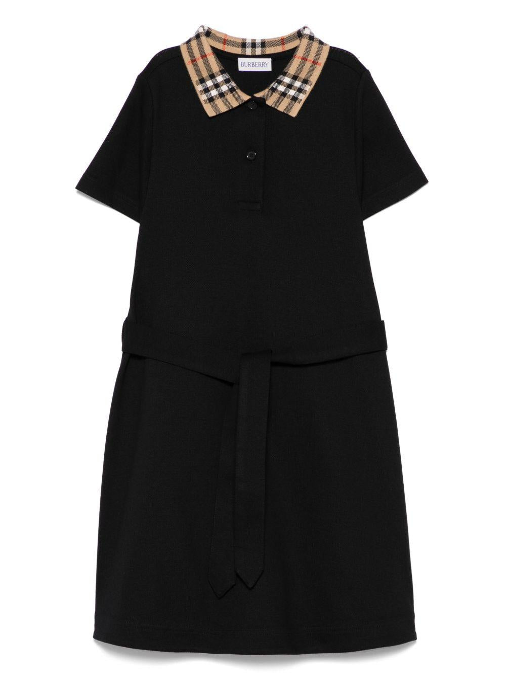 Check collar dress 8105585 A1189 BURBERRY KIDS
