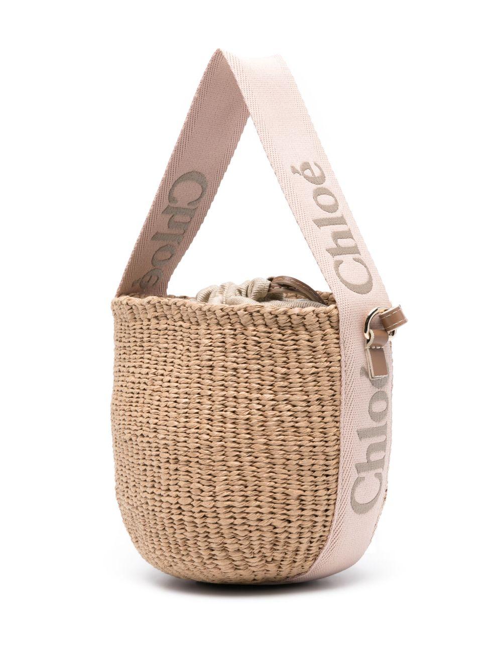 Woody small basket bag CHC23AS381L18 26Y CHLOÉ