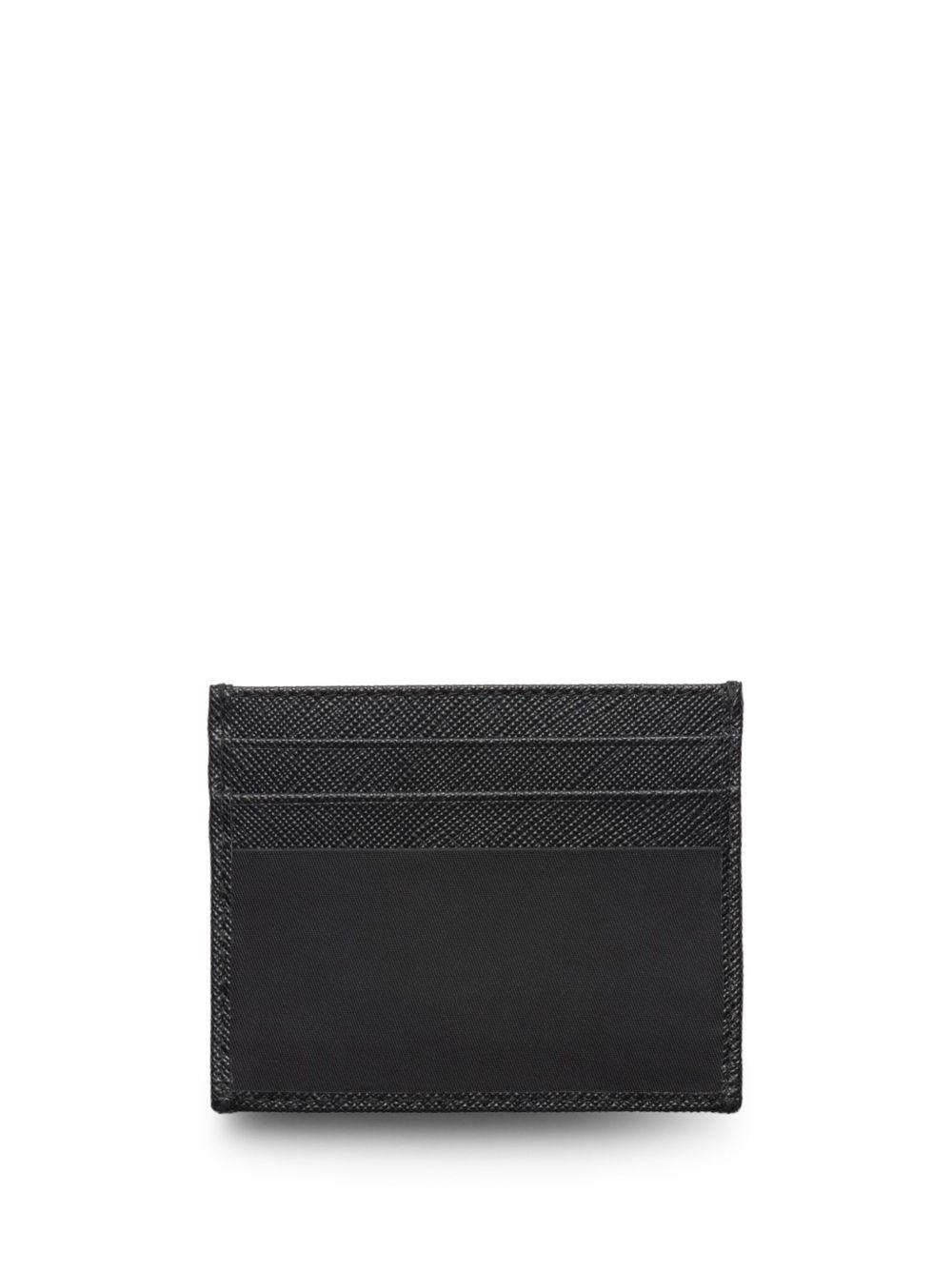 Re-Nylon and Saffiano leather card holder 2MC0252DMH F0002 PRADA