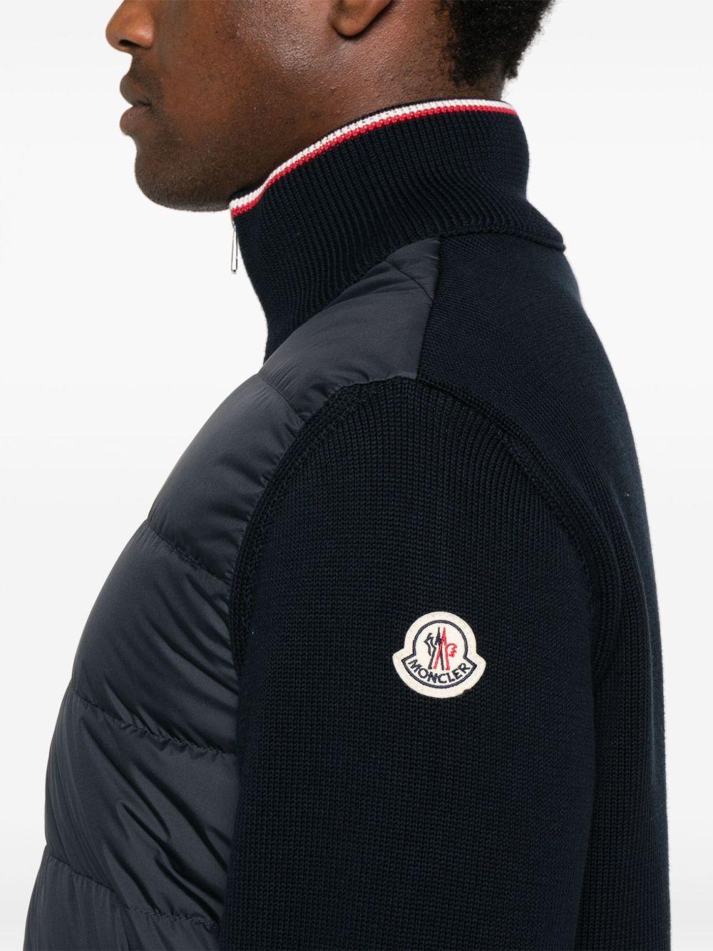 Padded Zip-Up Cotton Cardigan K20919B00003 M1367776 MONCLER
