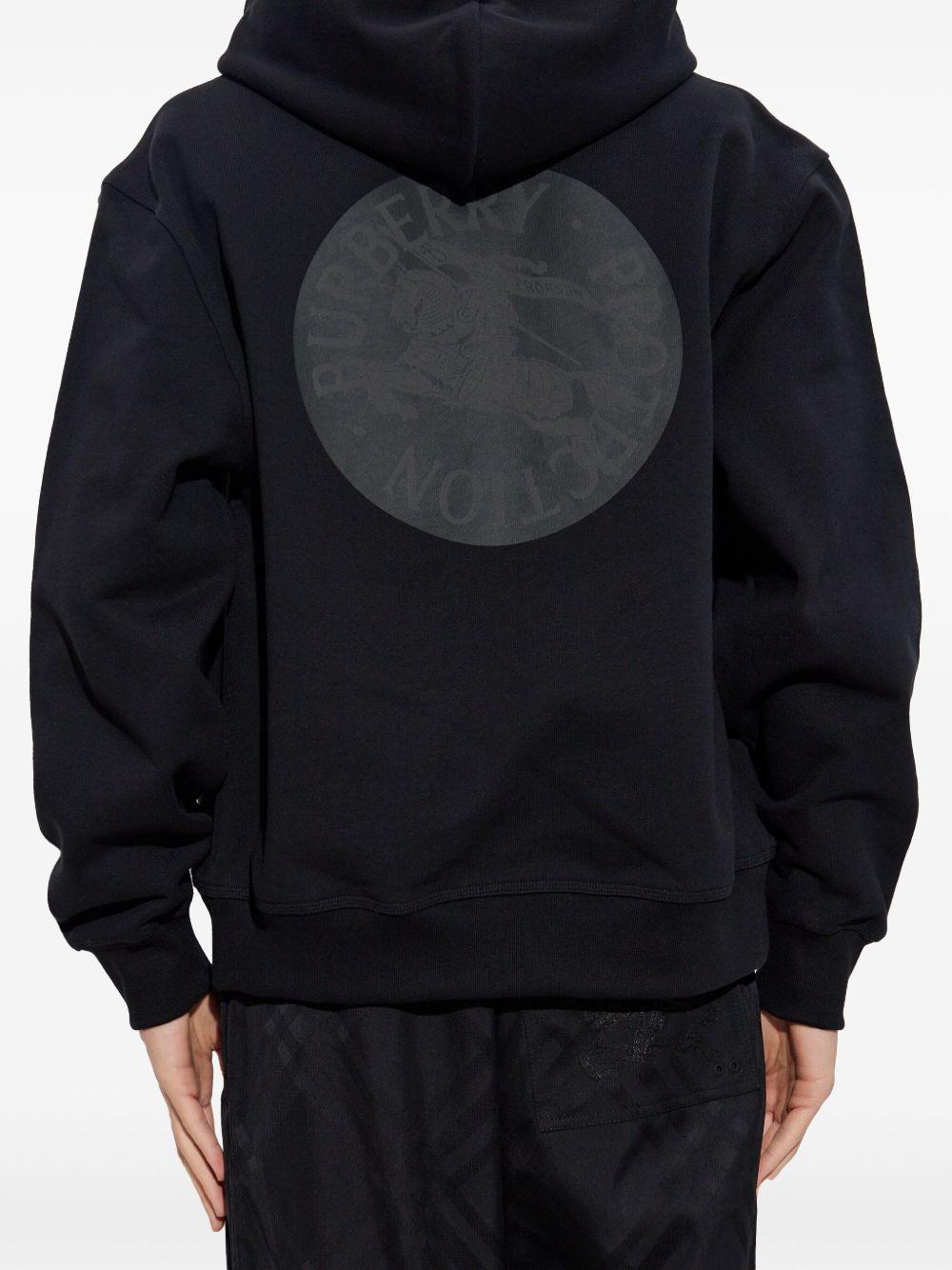 Equestrian Knight cotton hoodie<BR/><BR/><BR/> 8106262 A1189 BURBERRY