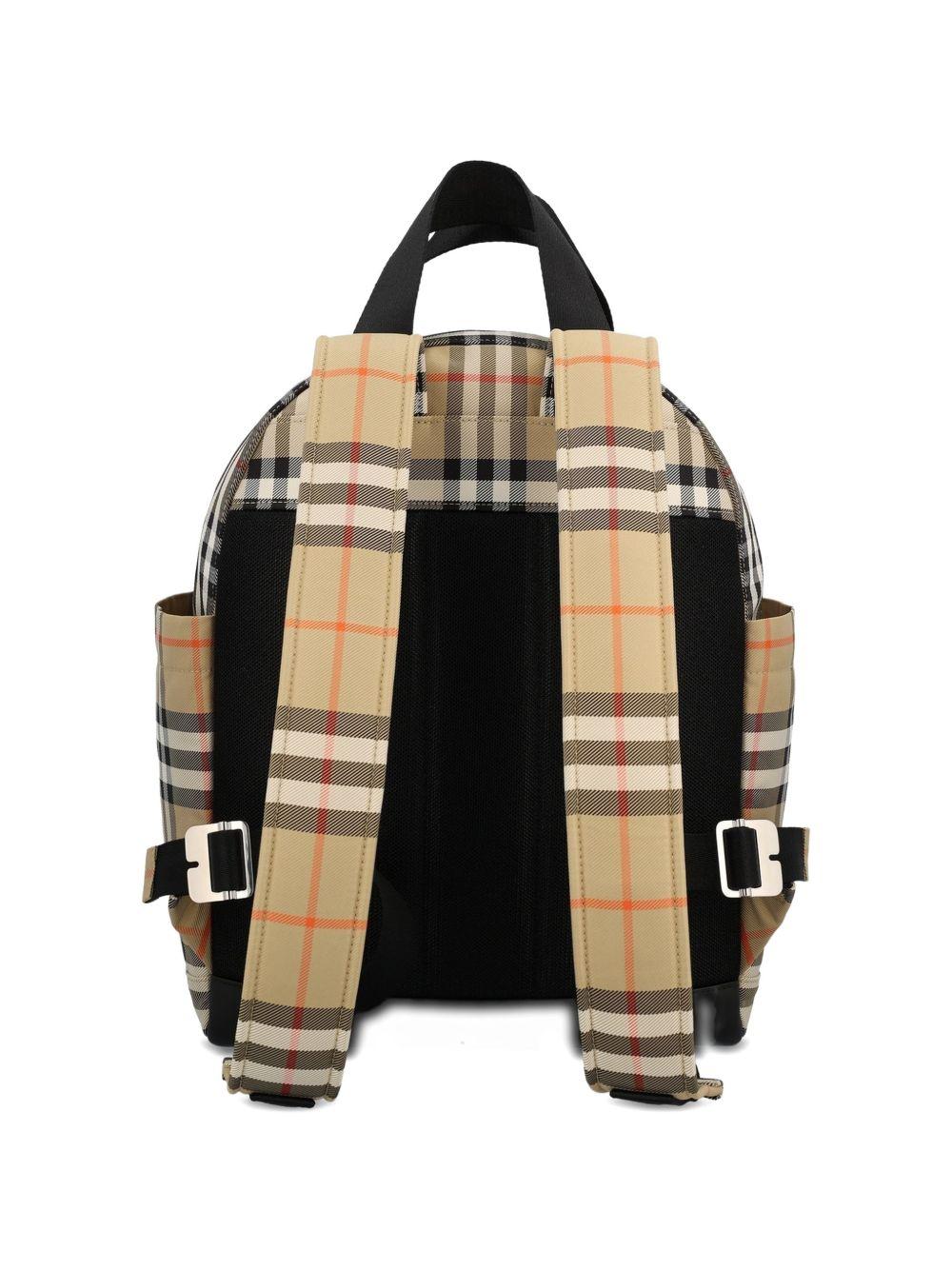 Iconic Changing Bag Print Backpack 8108441 B9368 BURBERRY KIDS