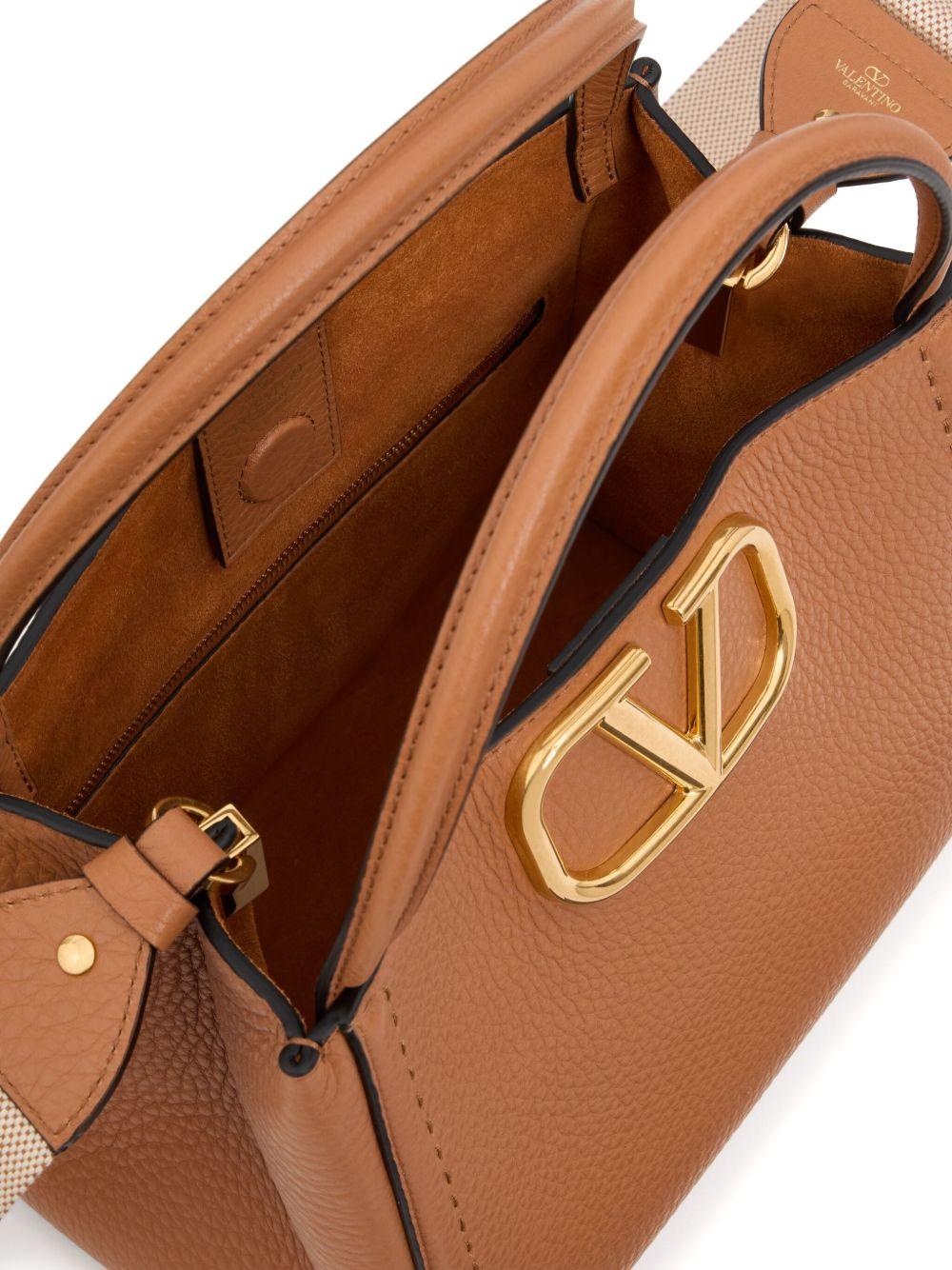 Medium Alltime leather tote bag<BR/><BR/><BR/> 5W2B0Q18IMZ ZG1 VALENTINO GARAVANI