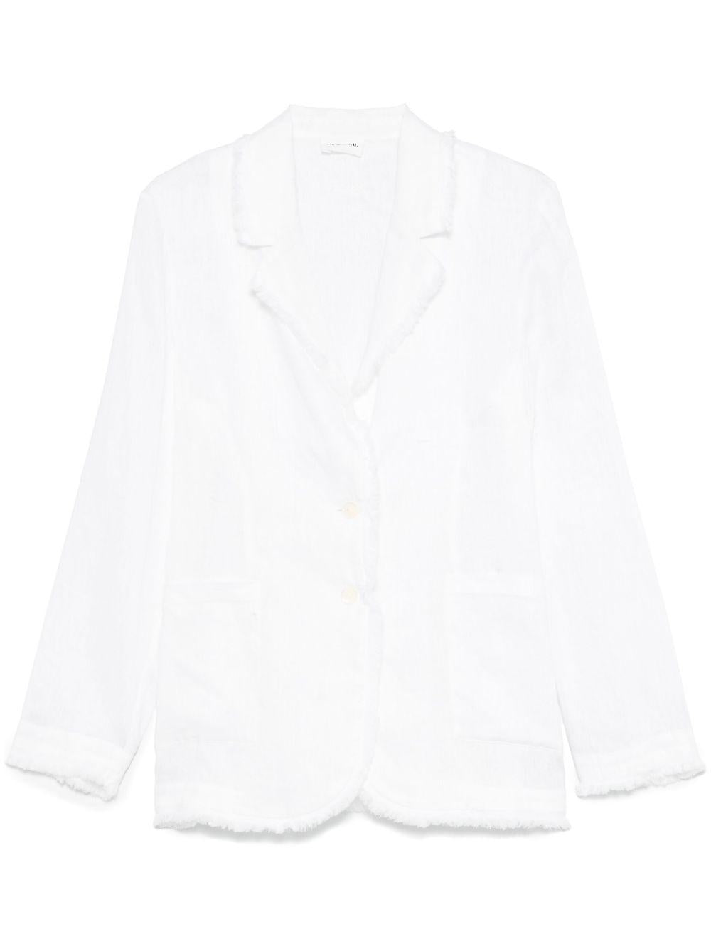 Linen blazer D420549 BEACH25002 P.A.R.O.S.H.