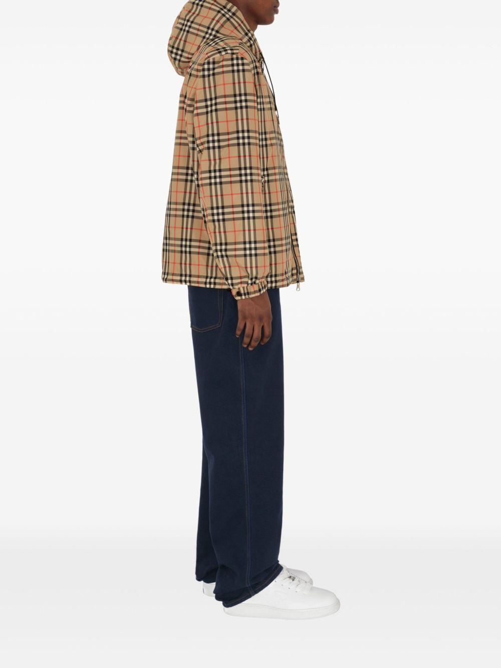 Reversible Check Jacket 8110371 B9368 BURBERRY