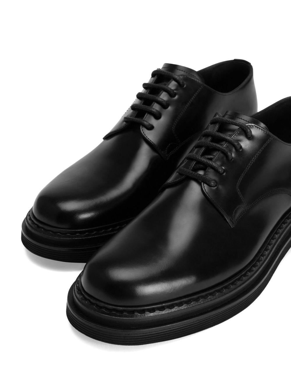 Brushed calfskin derby A10880 A120380999 DOLCE & GABBANA