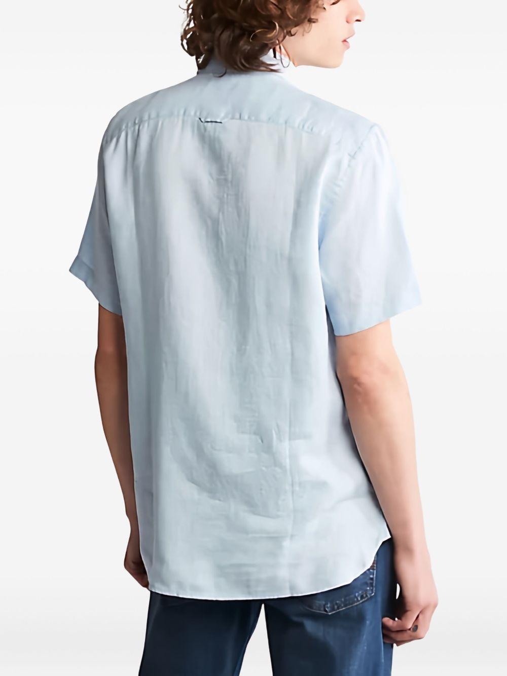 Light Blue shirt with short sleeves TB0A2DCC 9401 TIMBERLAND