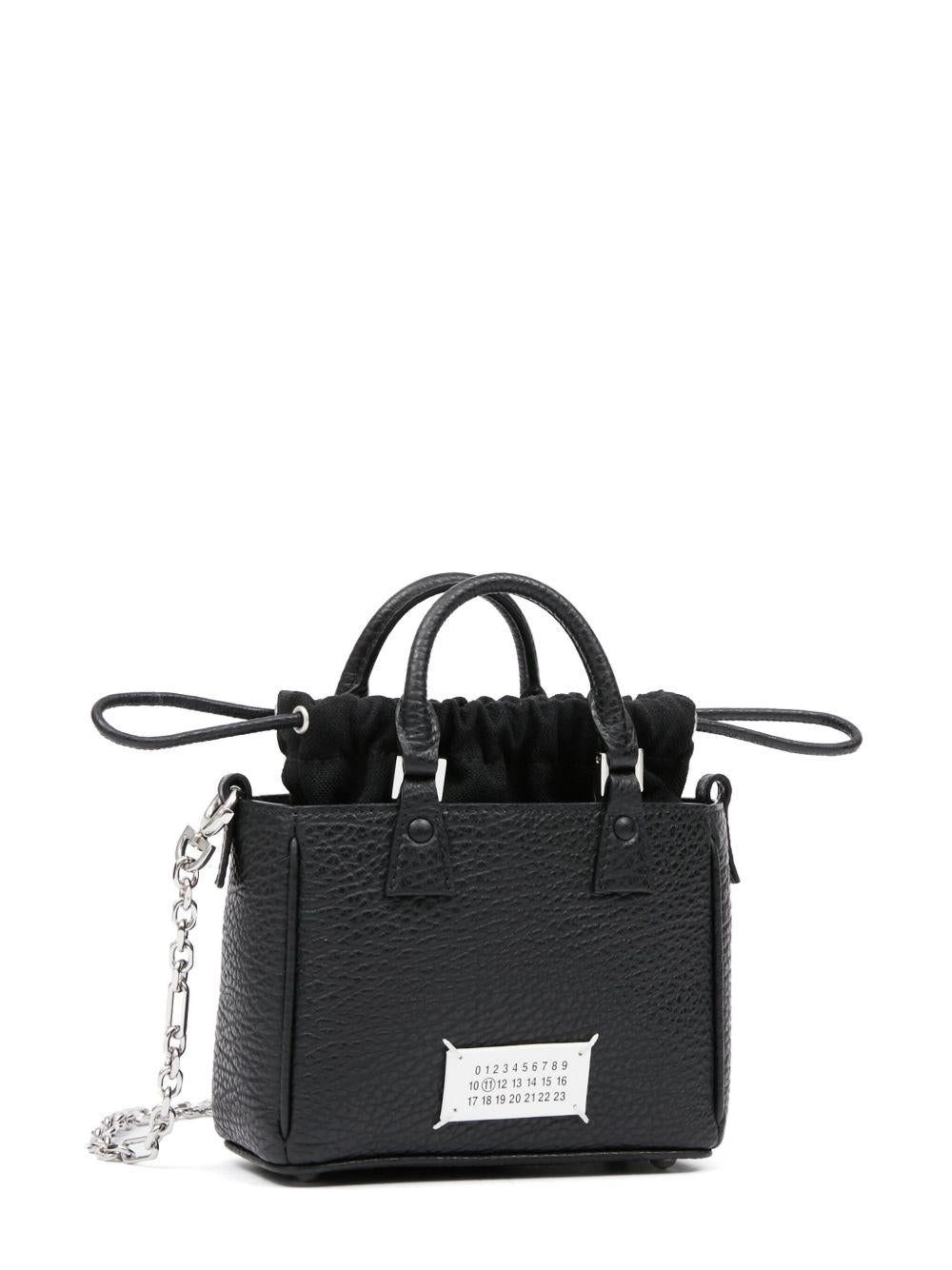 5AC Horizontal leather tote bag<BR/><BR/> SB1WG0046 P4348T8013 MAISON MARGIELA