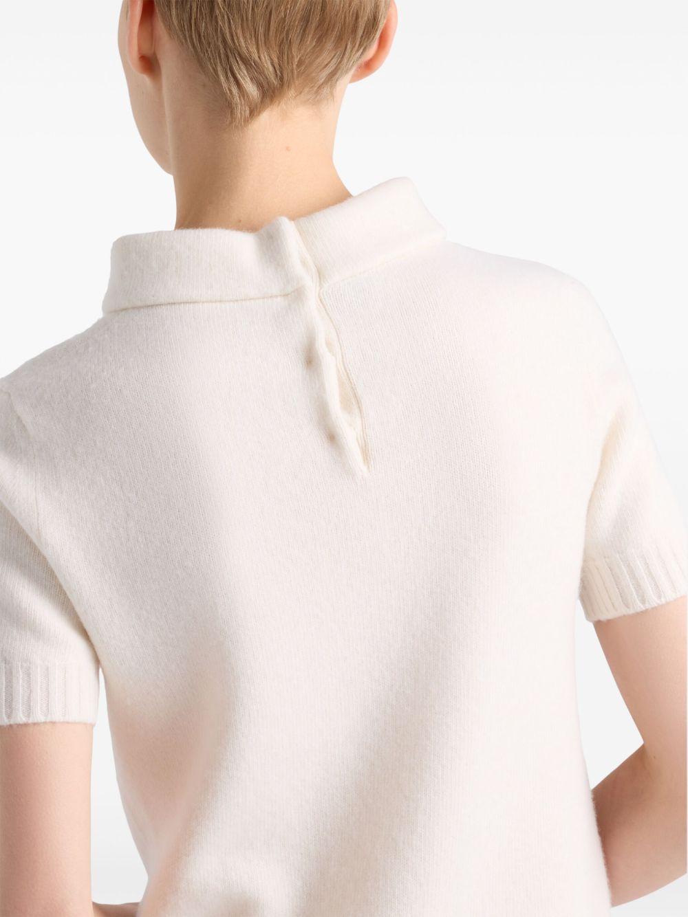 Wool knitted top<BR/><BR/><BR/> 23A15 16BKF0009 PRADA
