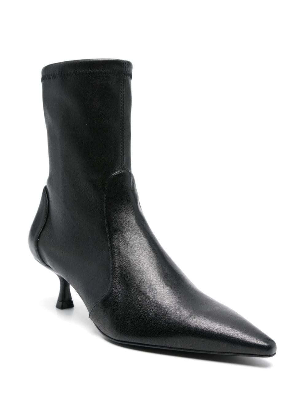 Naomi 50mm boots<BR/><BR/><BR/> SJ404 BLK STUART WEITZMAN