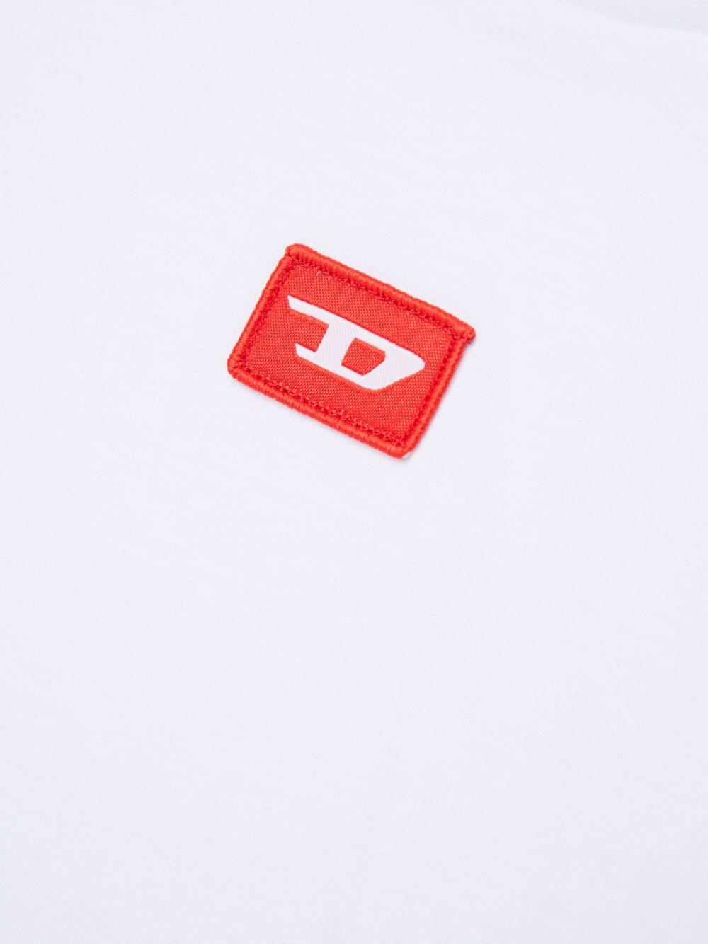 Cotton T-shirt with patch J02501 0GRAIK100 DIESEL KIDS