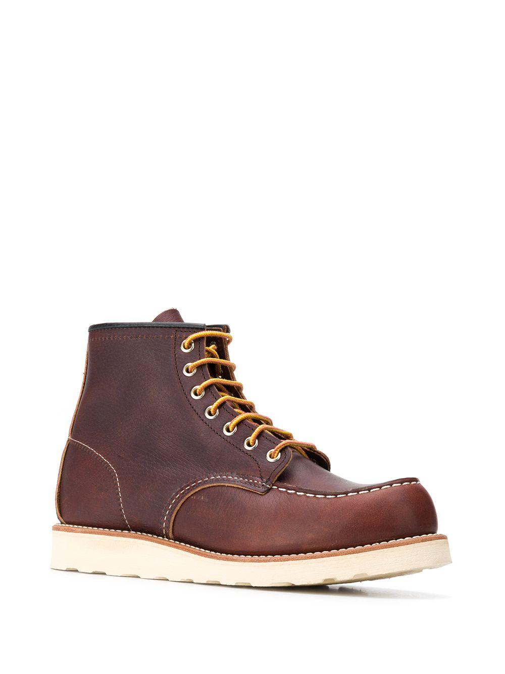 Classic Moc lace-up boots<BR/><BR/><BR/> 08138 RED WING