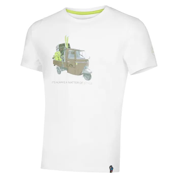 Front print t-shirt F02000000 WHITE LA SPORTIVA