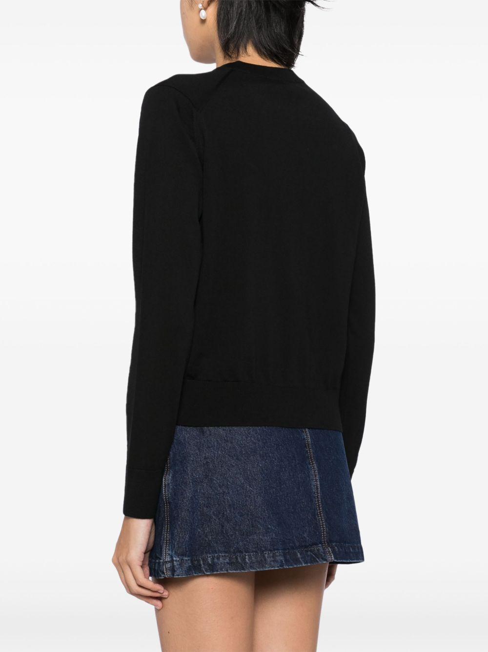 Knitted cardi-coats<BR/><BR/><BR/> MW00507KT1036 P199 MAISON KITSUNÉ