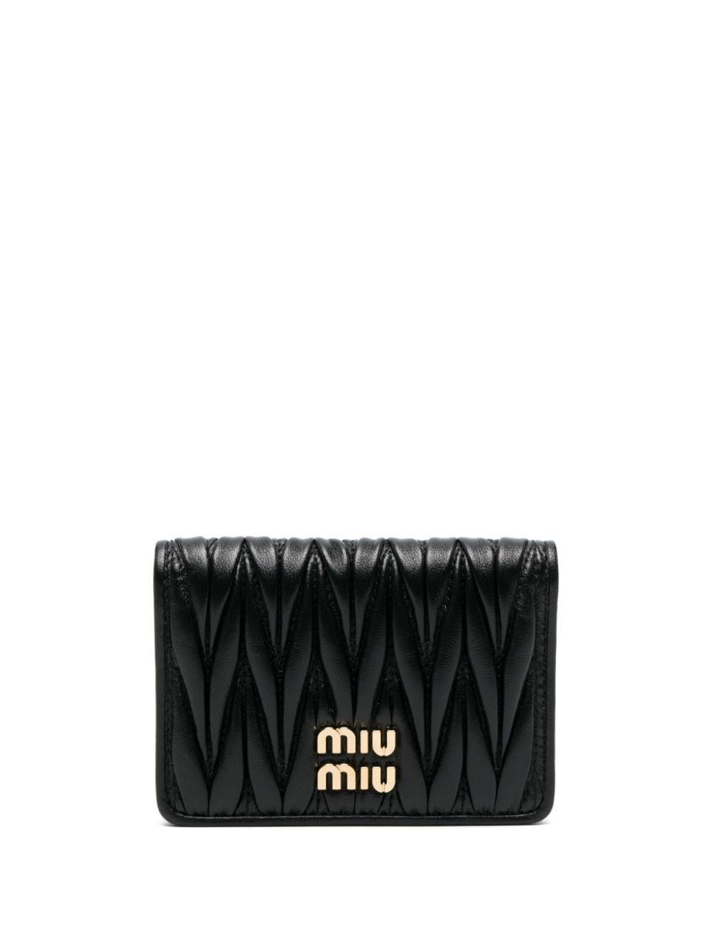 Front logo wallet 5MC103 AFPPF0002 MIU MIU