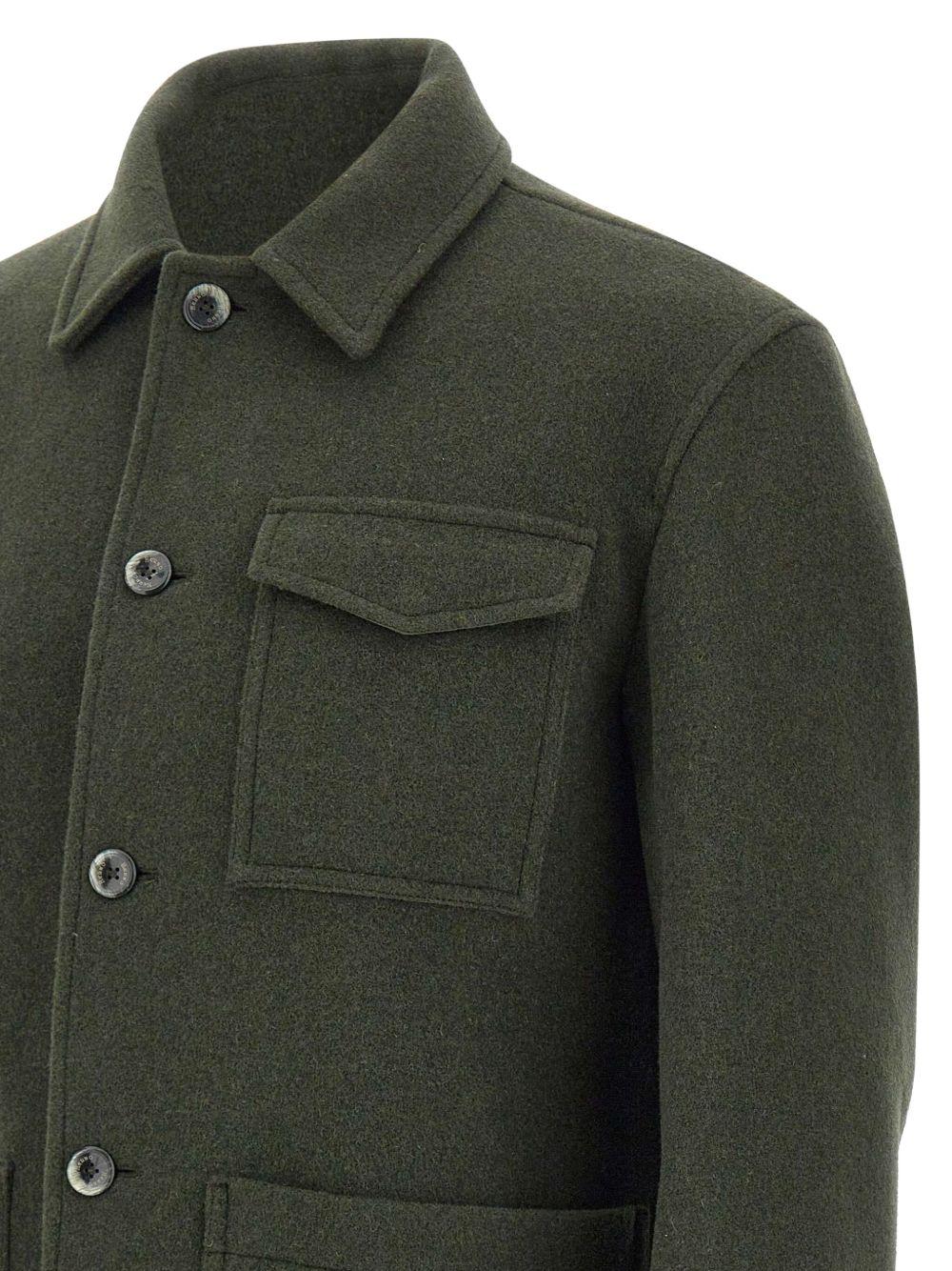 SOFT RECYCLED WOOL FIELD JACKET FI000138U 33475R7740 HERNO